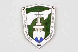 18.VP-Flottille - Kriegsmarine cap badge