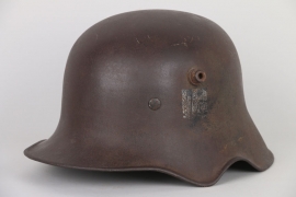 Stahlhelm M18 mit Ohrenausschnitt Wehrmacht