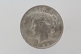 1 PEACE DOLLAR 1924 - USA 