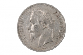 5 FRANCS 1868 - NAPOLEON III