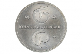 10 MARK 1968 - JOHANN GUTENBERG