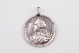 Silberne Medaille zum 50. Regierungsjubiläum Carl Theodors, Bayern 1792