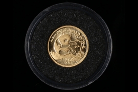 CHINA 5 YUAN 1994 - 1/20 OZ. GOLD PANDA