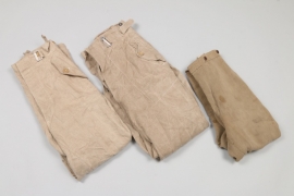 Drei unbekannte militärische Hosen (1942)