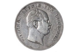 1 TALER 1861 A - WILHELM I (PREUSSEN)