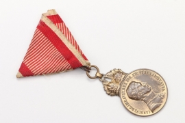 Österreich - Militär-Verdienstmedaille in gold