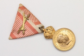 Österreich - Militär-Verdienstmedaille in gold