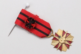Frankreich - Miniatur Kommandeurskreuz PAX IN IUSTITIA