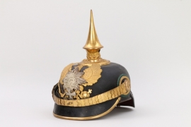Sachsen-Coburg-Gotha - officer's spike helmet Inf.Rgt.95
