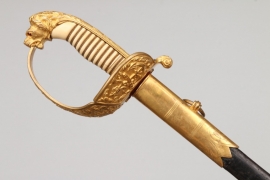 Kaiserliche Marine officer's sword with damascus blade - WKC