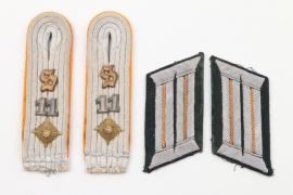 Heer Kav.Sch.Rgt.11 insignia grouping - Oberleutnant