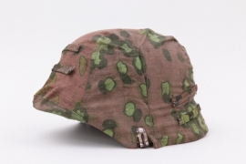 Waffen-SS oak leaf helmet cover