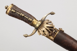 Imperial Germany - impressive forestry hunting dagger