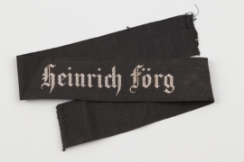 SA cuffband "Heinrich Förg"