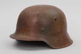 Wehrmacht M42 camo helmet