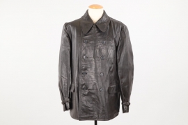 Kriegsmarine leather jacket - RB-numbered