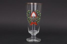 Third Reich RAD beer glass - enameled