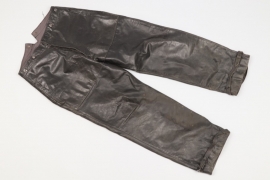 Kriegsmarine straight leather trousers