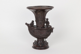 Bronzevase, China, 19. Jh.