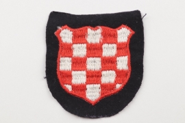 Waffen-SS Croatian volunteer's sleeve insignia