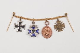 Bavaria - Military Merit Order recipient miniature chain