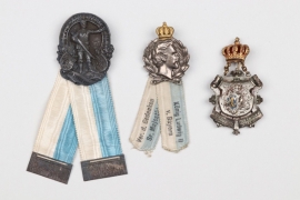 Bavaria - lot of 3 reservist's badges