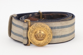 Bavaria - officer's borcade belt & buckle
