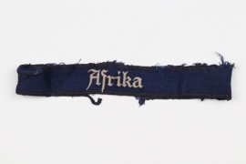 Luftwaffe blue "Afrika" cuffband - variant