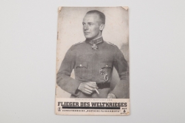 Third Reich "Flieger des Weltkrieges" booklet