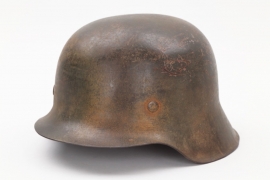 Variant! Rare Wehrmacht M42 camo helmet