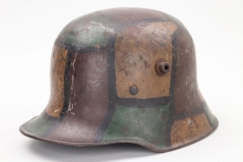 WWI M16 mimikry camo helmet - EF64