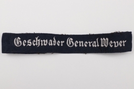 Luftwaffe "Geschwader General Wever" officer's cuffband