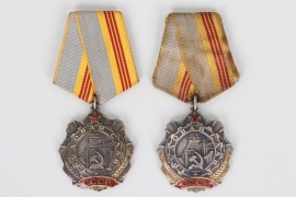 Soviet Union - 2 Order of Labour 3rd Class