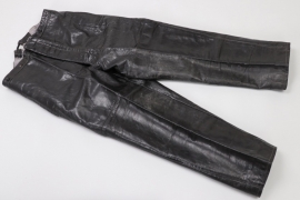 Kriegsmarine leather trousers - French made