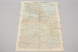 1942 Wehrmacht map "Viipuri - Nowgorod"
