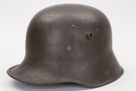 WWI M16 helmet - named & unit marked