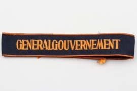 Third Reich "Generalgouvernement" cuffband