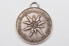 "Alpen- u. Großfahrtengruppe Edelweiss" plaque - 800