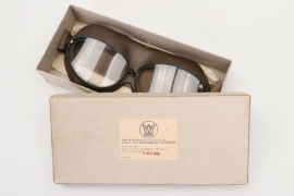 1942 Luftwaffe pilot's goggles in box - OWA
