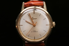 Laco - watch with 14 ct. gold case from the 50s