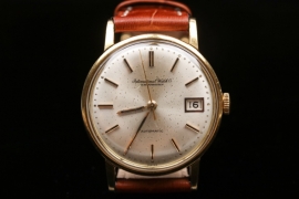 IWC - watch with 18kt gold case from the 60s