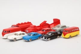Lego - Konvolut Autos, Busse und Lieferwagen