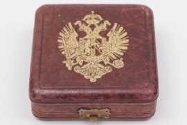 Austria-Hungary - Impressive leather case for Medal