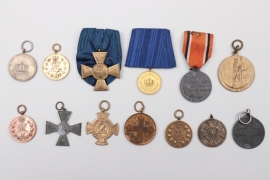 Various German imperial medals