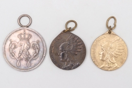 3 + Imperial Germany - colonial medals