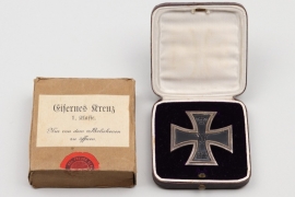1914 Iron Cross 1st Class in case with outer carton