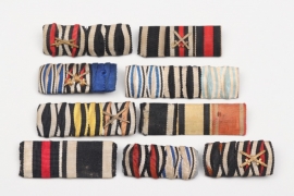 9 + Imperial Germany/Third Reich - ribbon bars