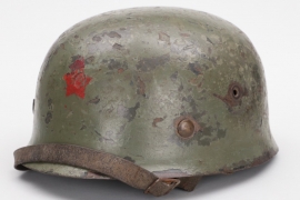 Wehrmacht M42 helmet - modified