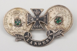 WWI "Flandern 1914-1918" patriotic brooch