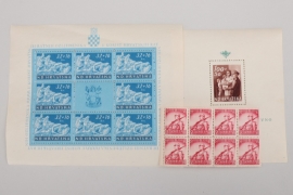 17 + Japan & Croatia - lot of stamps